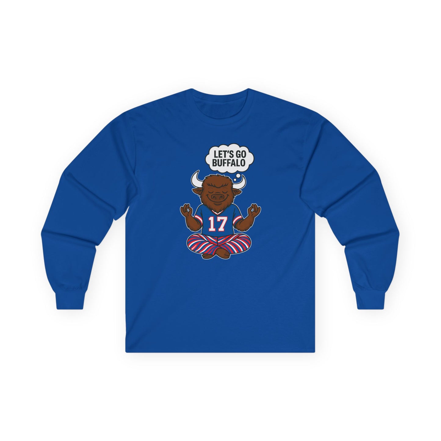 Unisex "Manifest Buffalo" Ultra Cotton Long Sleeve Tee