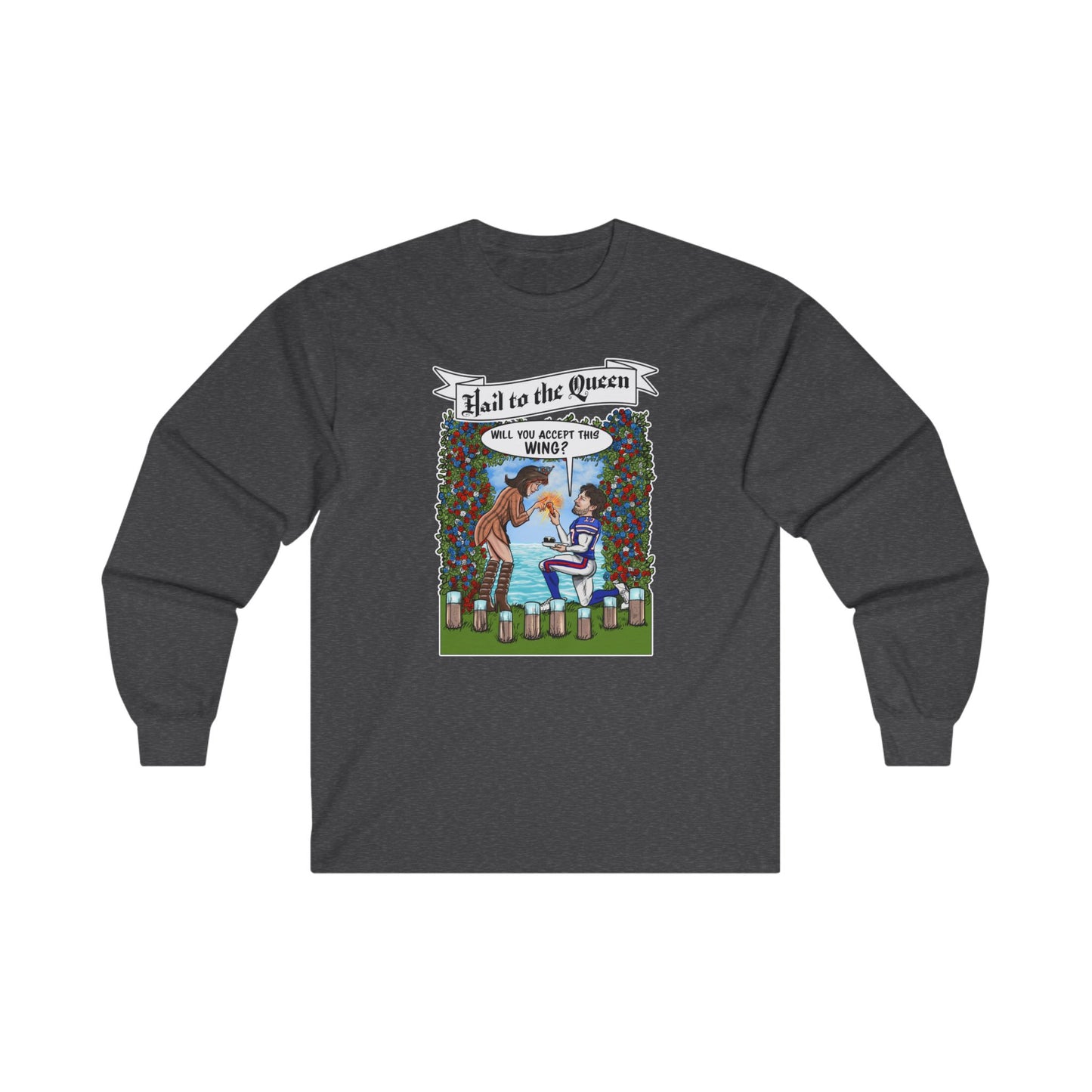 Unisex "Hail to the Queen" Ultra Cotton Long Sleeve Tee