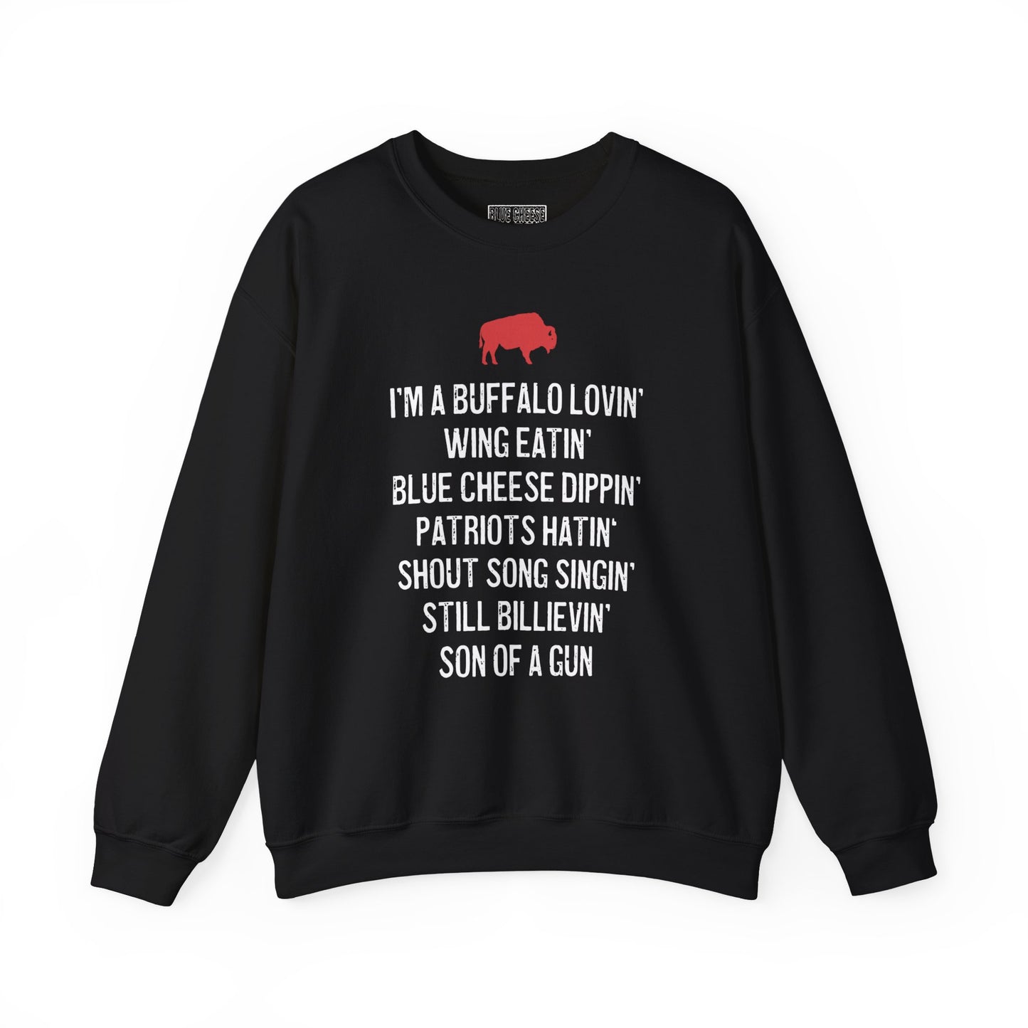 Unisex "Woooo!" Heavy Blend™ Crewneck Sweatshirt