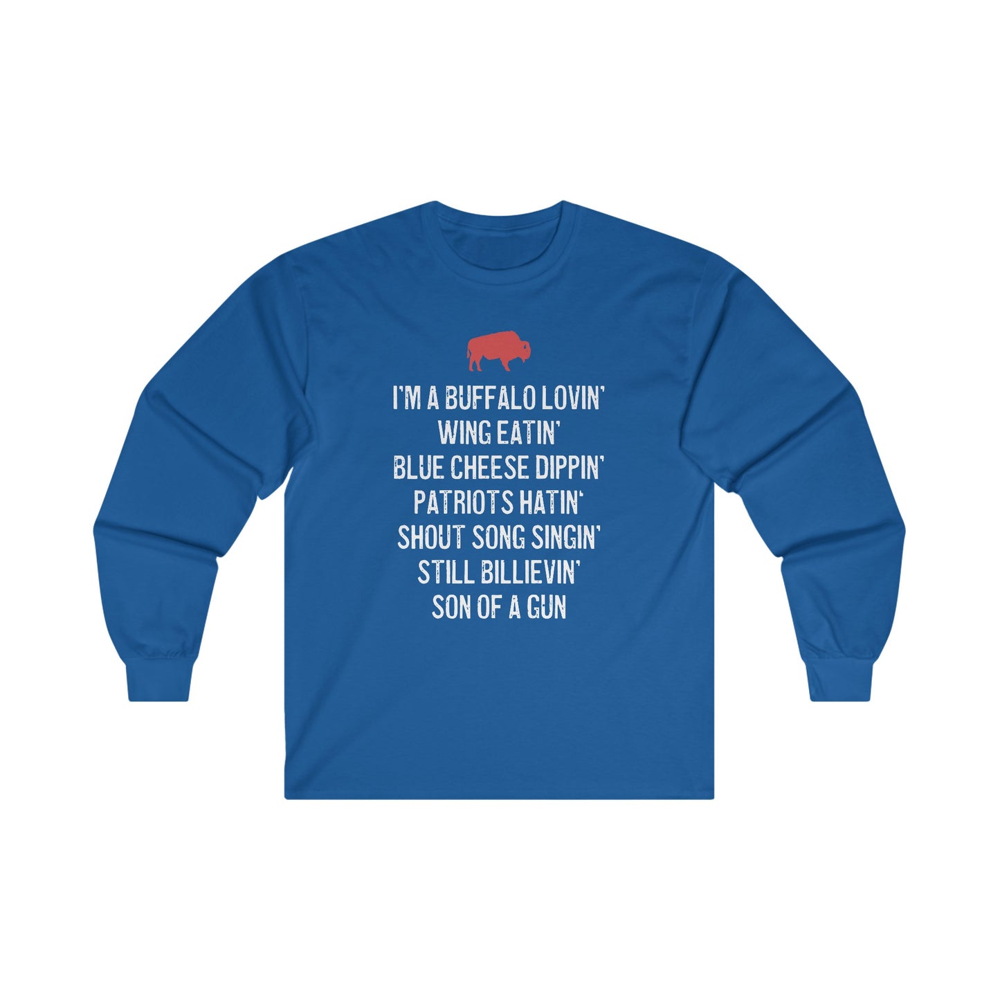 Unisex "Woooo!" Ultra Cotton Long Sleeve Tee