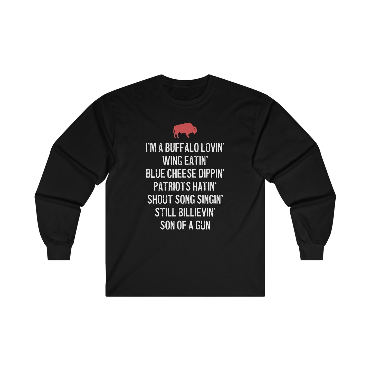 Unisex "Woooo!" Ultra Cotton Long Sleeve Tee