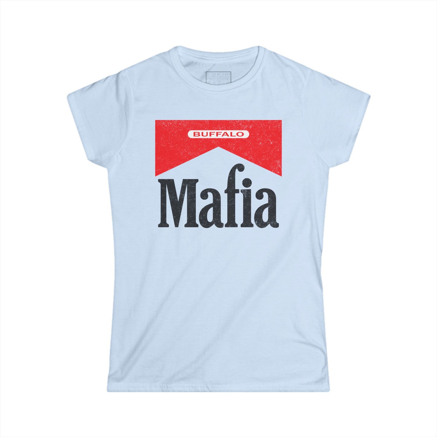 Women's "Mafia Red" Softstyle Tee