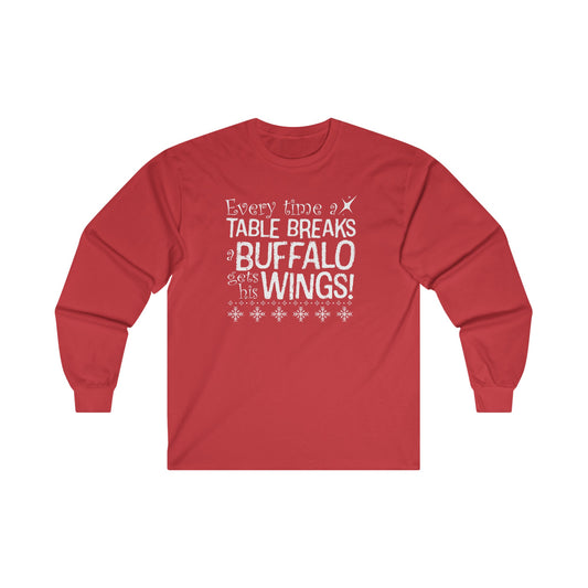 Unisex "Wonderful Wings" Ultra Cotton Long Sleeve Tee