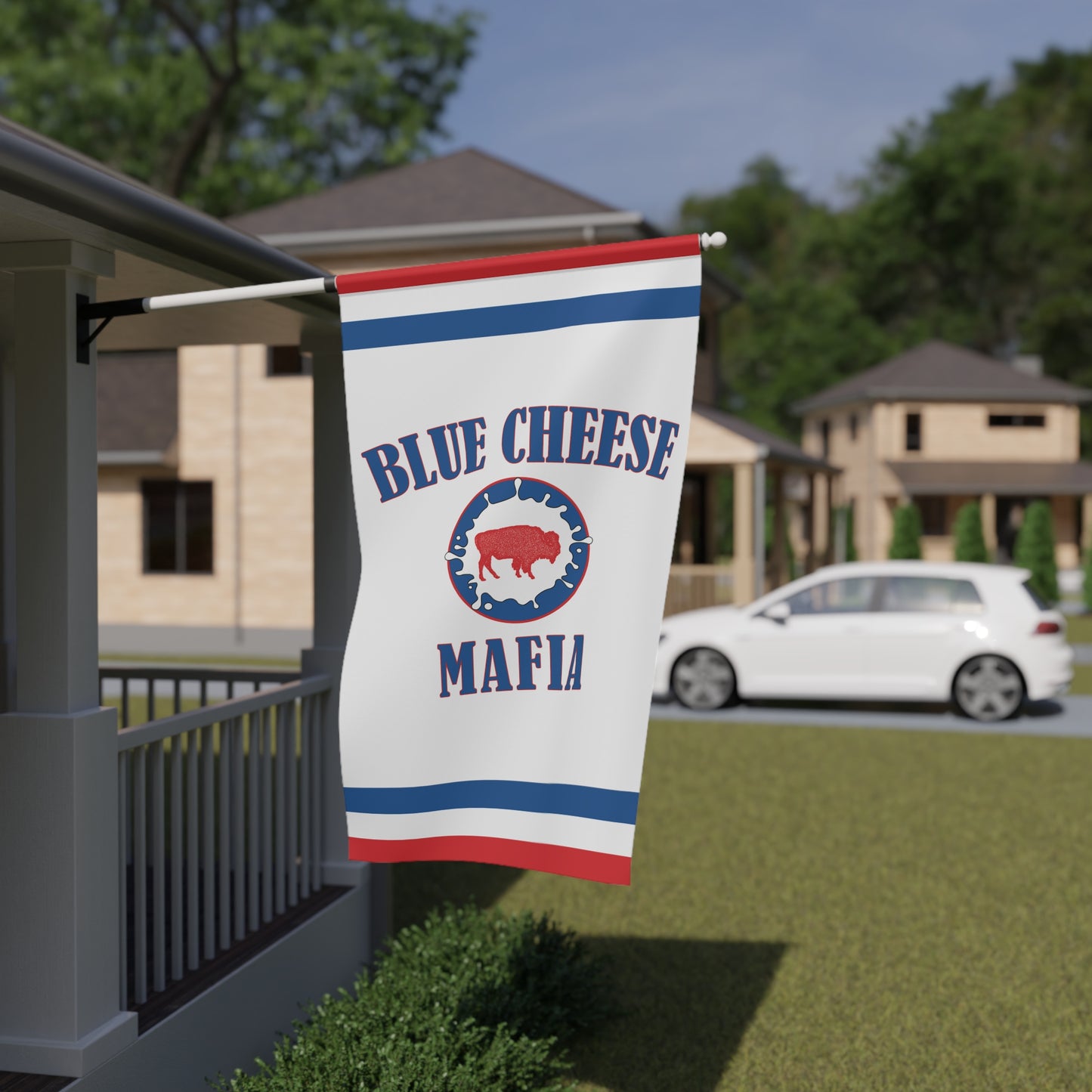 Blue Cheese Mafia Flag