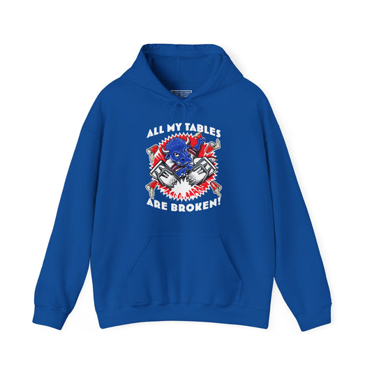 Unisex "All of My Tables" Heavy Blend™ Hooded Sweatshirt