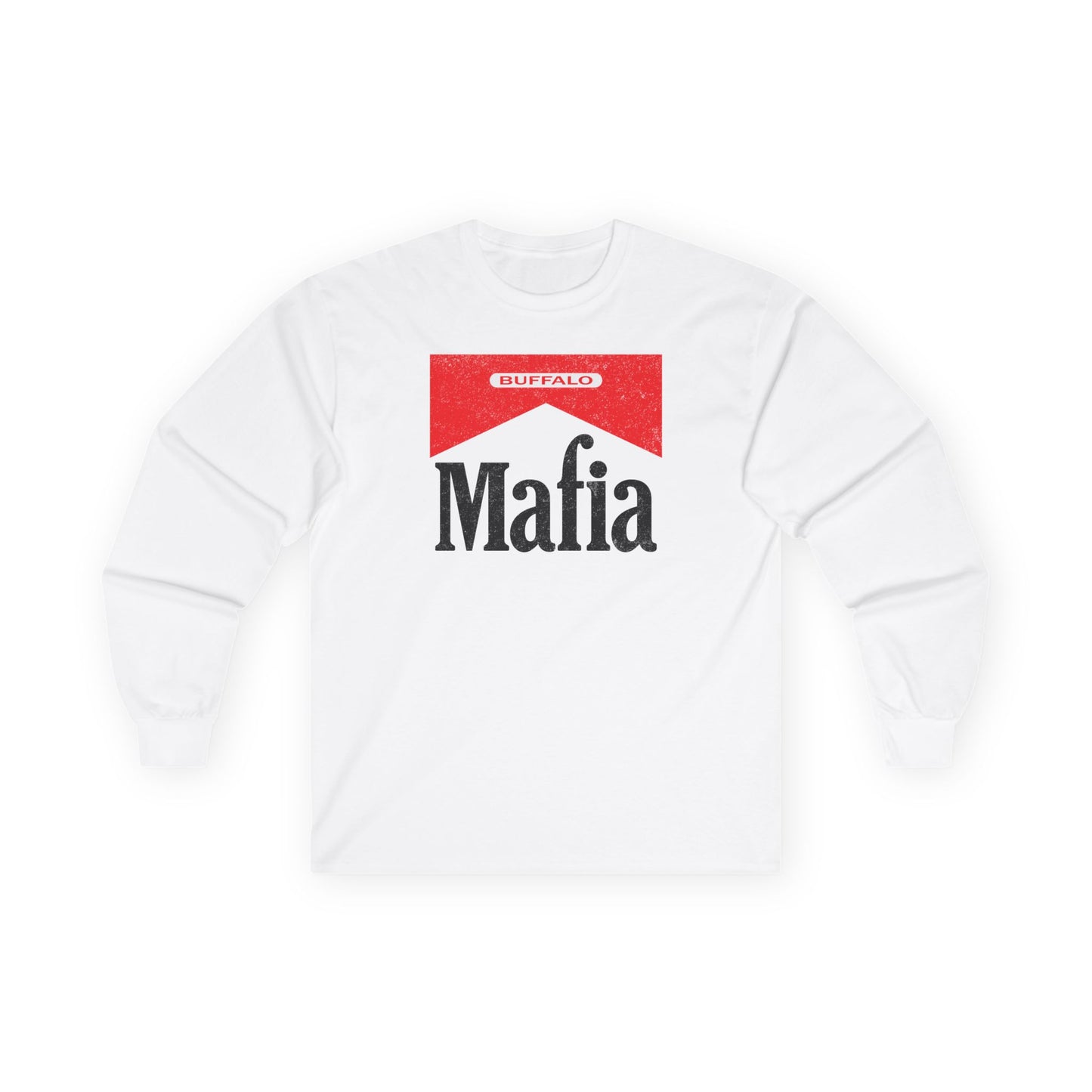 Unisex "Mafia Red" Ultra Cotton Long Sleeve Tee