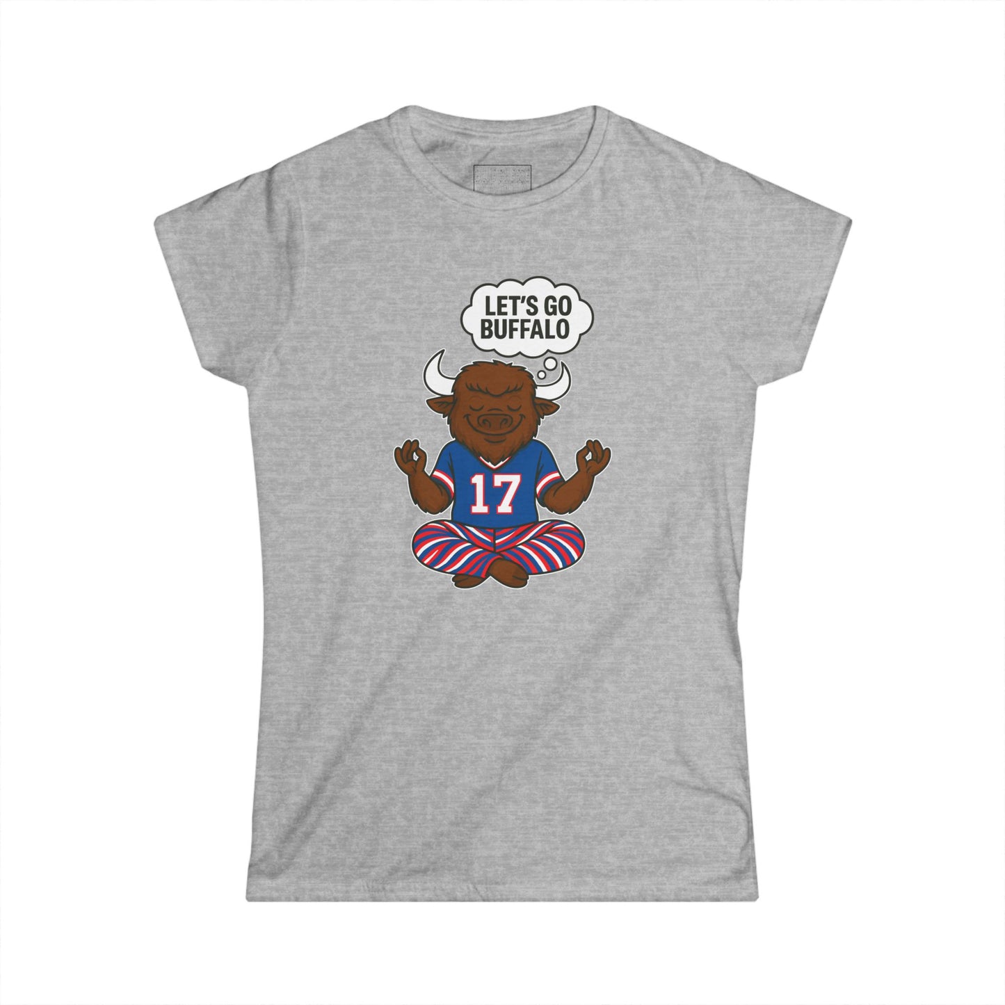 Women's "Manifest Buffalo" Softstyle Tee