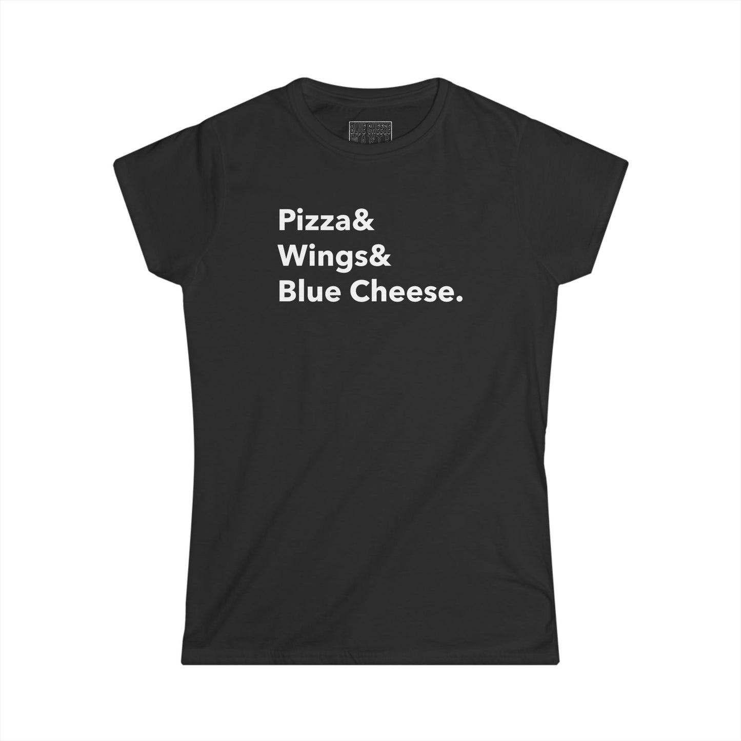Women's "The 3 Food Groups" Softstyle Tee