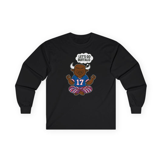 Unisex "Manifest Buffalo" Ultra Cotton Long Sleeve Tee
