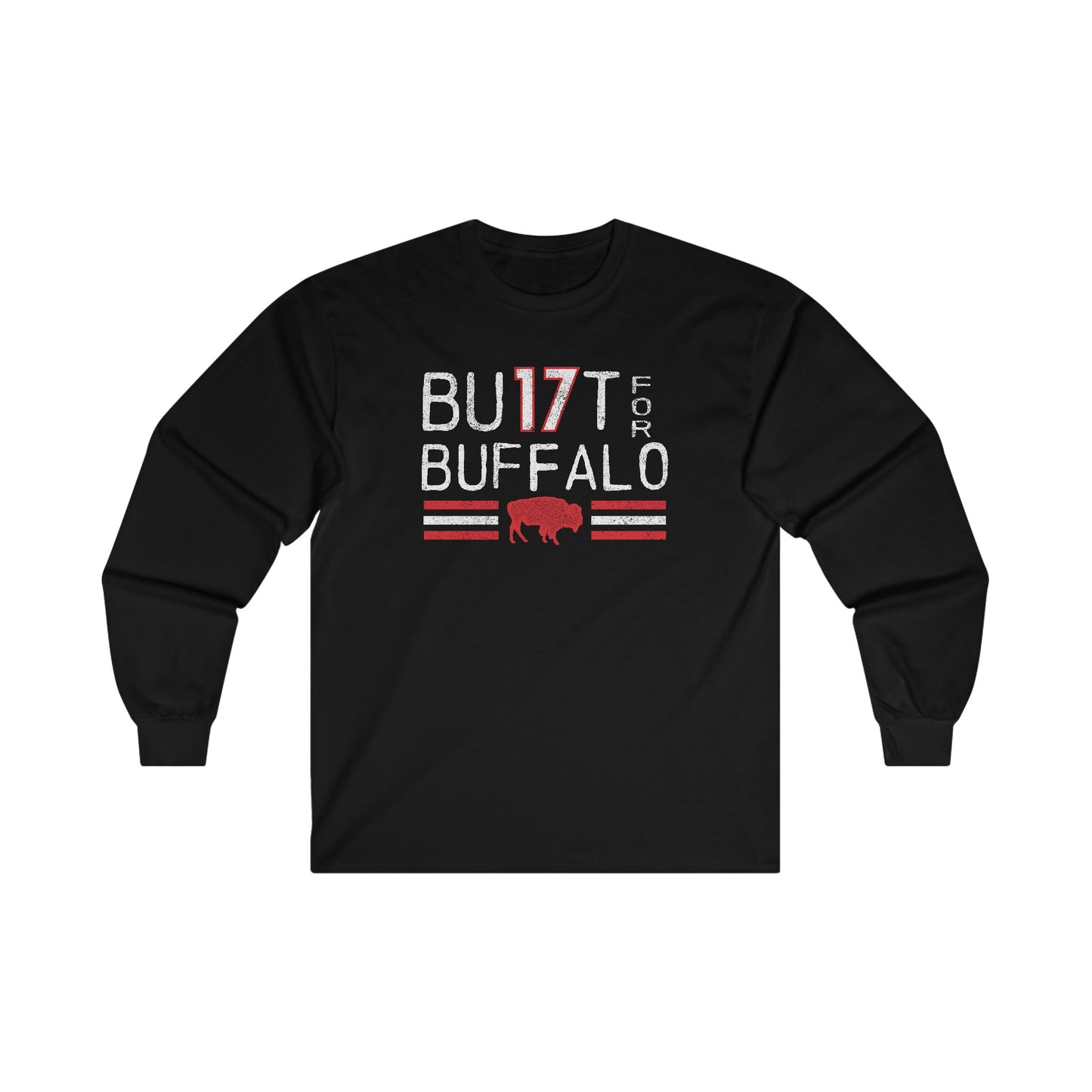 Unisex "Built for Buffalo" Ultra Cotton Long Sleeve Tee