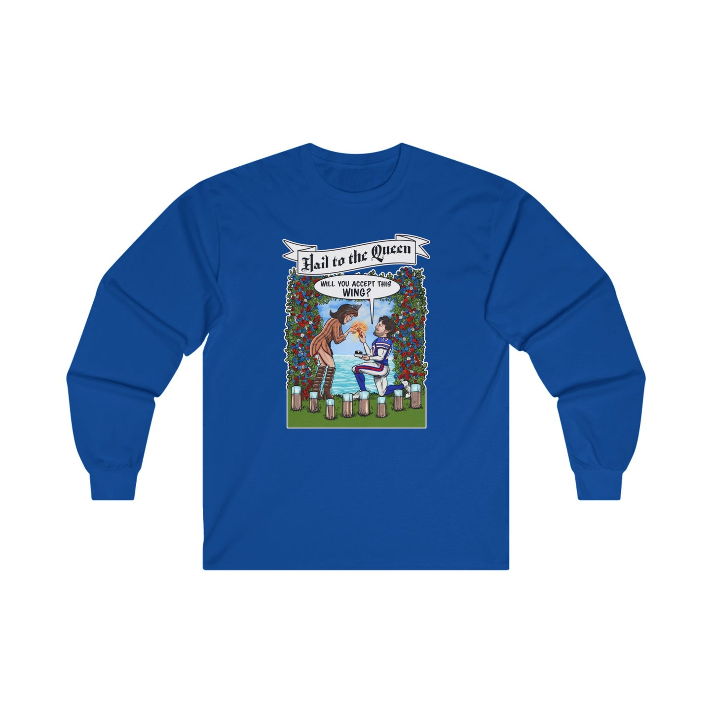 Unisex "Hail to the Queen" Ultra Cotton Long Sleeve Tee