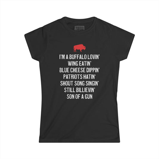 Women's "Woooo!" Softstyle Tee