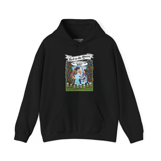 Unisex "Hail to the Queen" Heavy Blend™ Hooded Sweatshirt