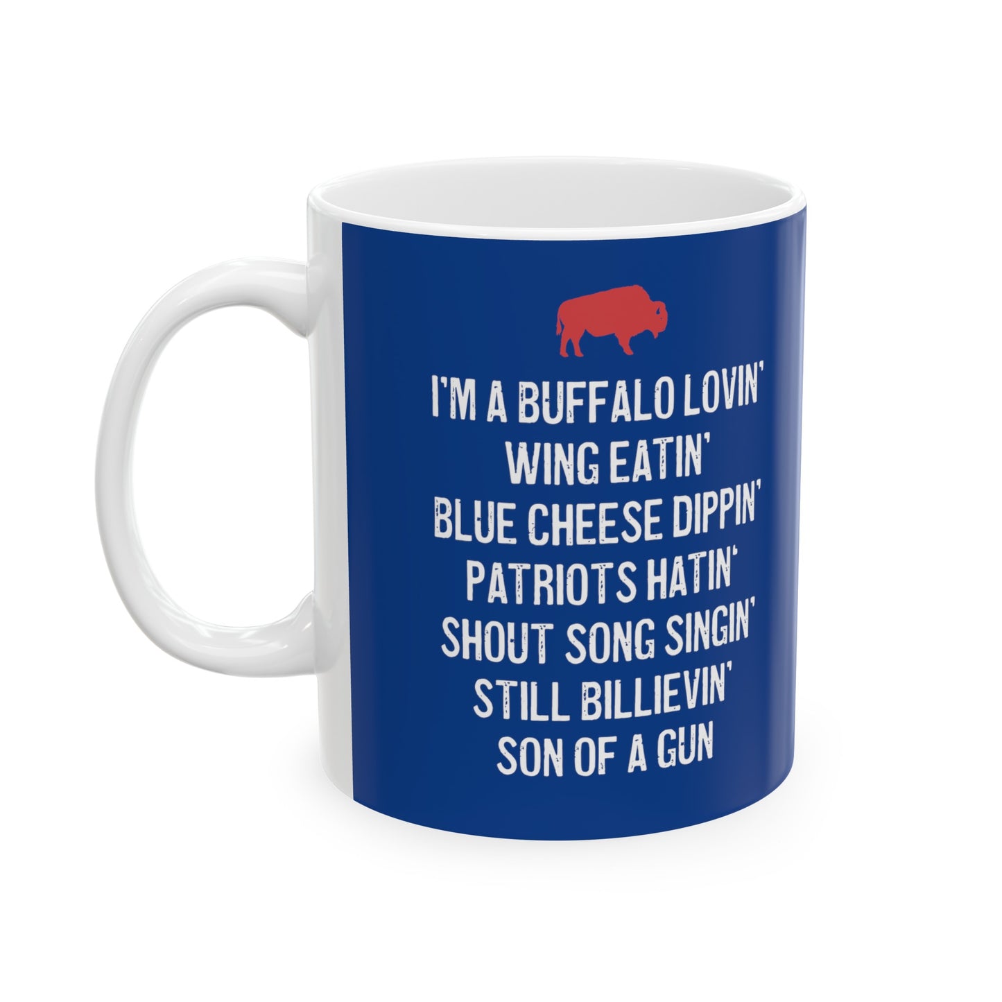 "Woooo!" Ceramic Mug, (11oz, 15oz)