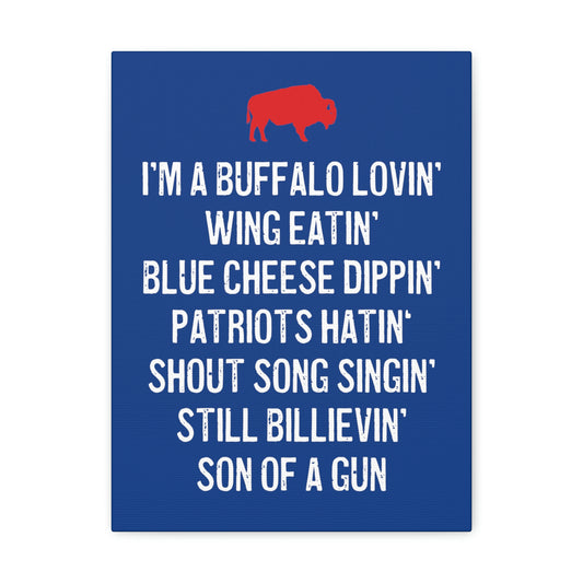 BCM "WOOOO" Canvas Wall Art