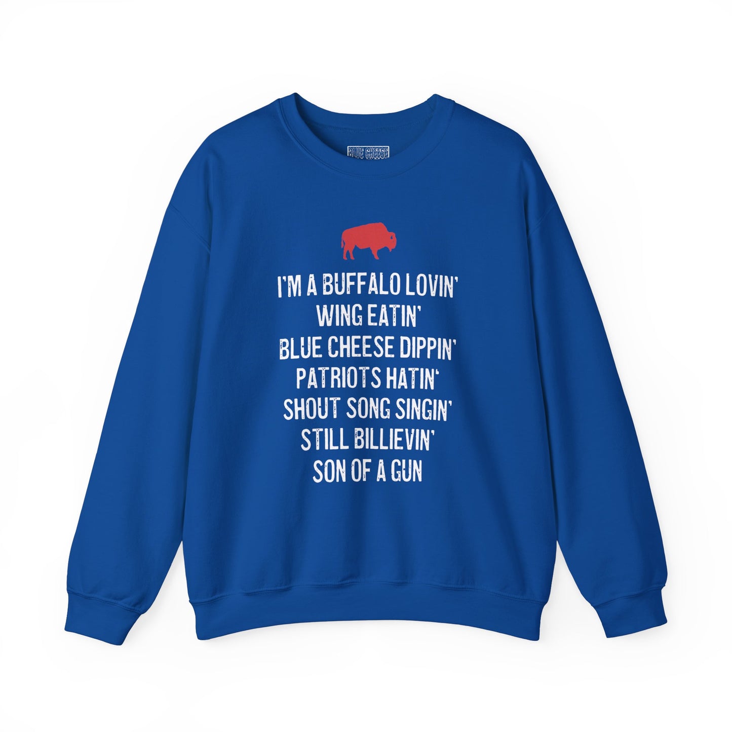 Unisex "Woooo!" Heavy Blend™ Crewneck Sweatshirt