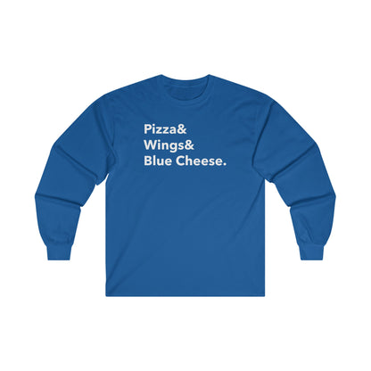 Unisex "The 3 Food Groups" Ultra Cotton Long Sleeve Tee