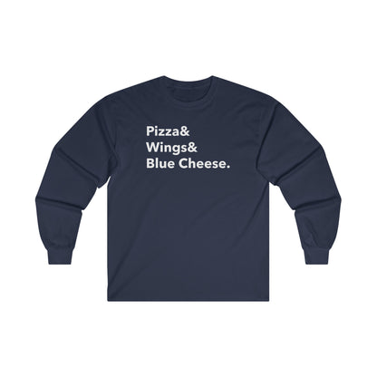 Unisex "The 3 Food Groups" Ultra Cotton Long Sleeve Tee