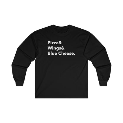 Unisex "The 3 Food Groups" Ultra Cotton Long Sleeve Tee