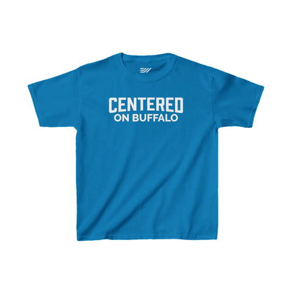 Kids "Centered on Buffalo" Heavy Cotton™ Tee