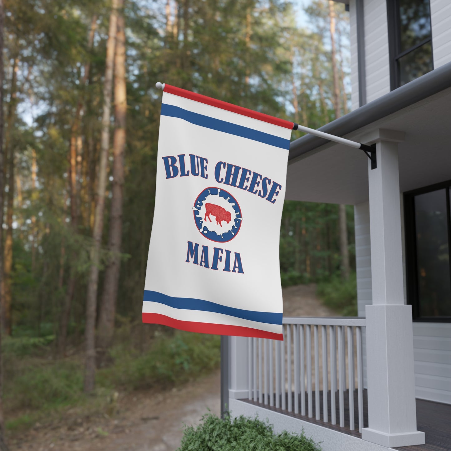 Blue Cheese Mafia Flag