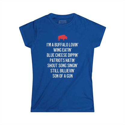Women's "Woooo!" Softstyle Tee