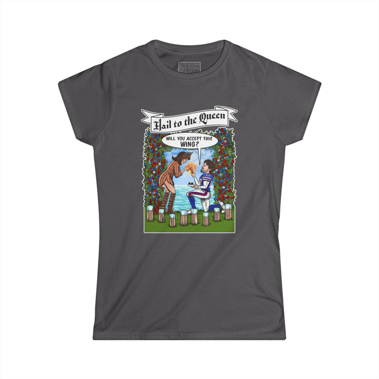 Women's "Hail to the Queen" Softstyle Tee