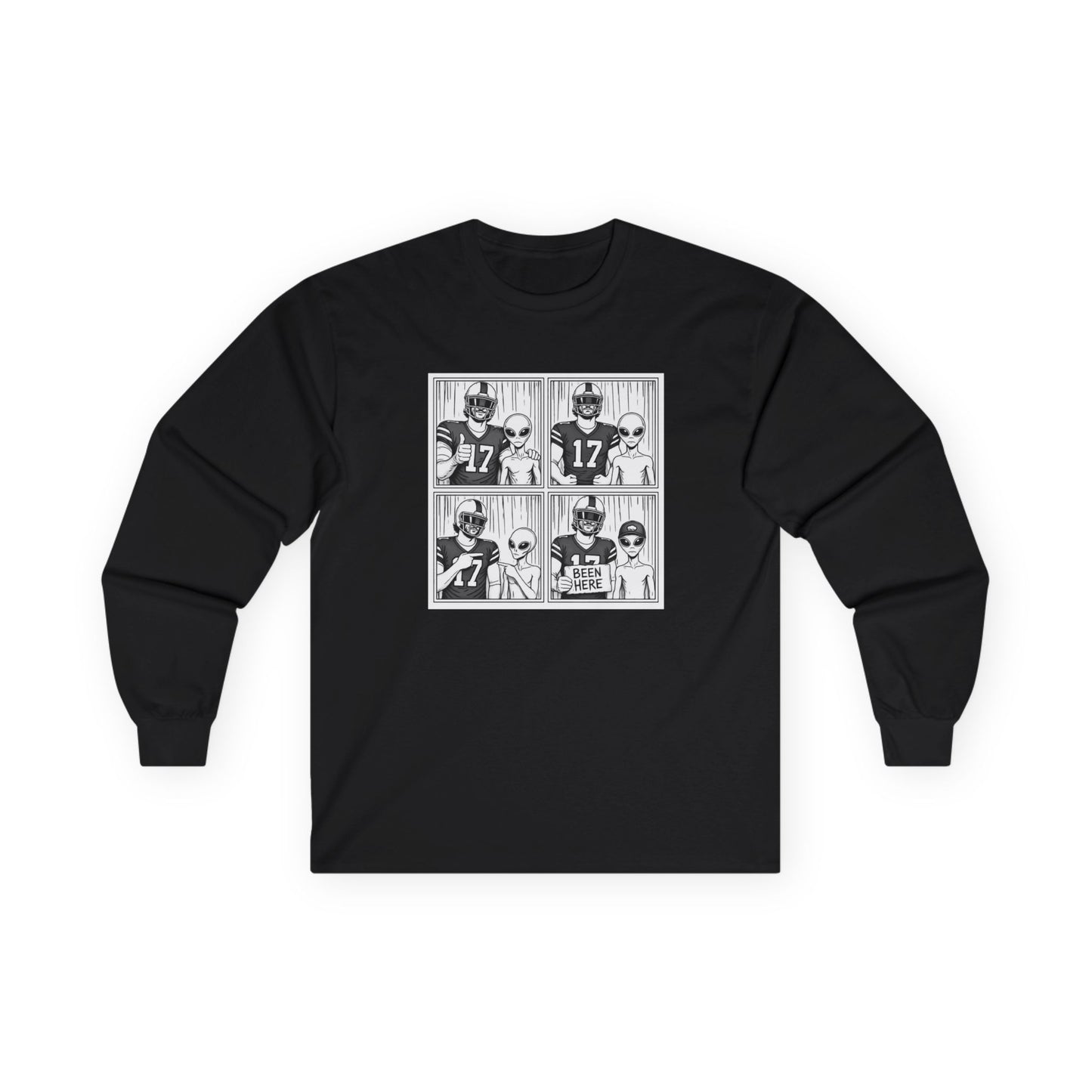 Unisex "Alien" Ultra Cotton Long Sleeve Tee