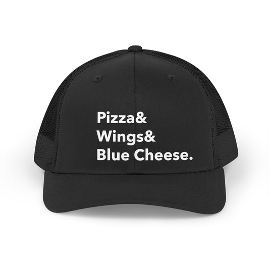 "3 Food Groups" Trucker Hat