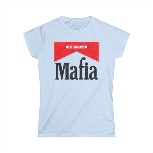 Women's "Mafia Red" Softstyle Tee