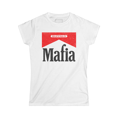 Women's "Mafia Red" Softstyle Tee