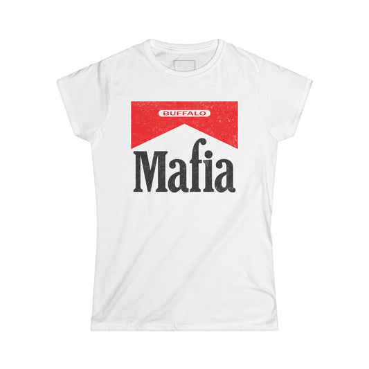 Women's "Mafia Red" Softstyle Tee