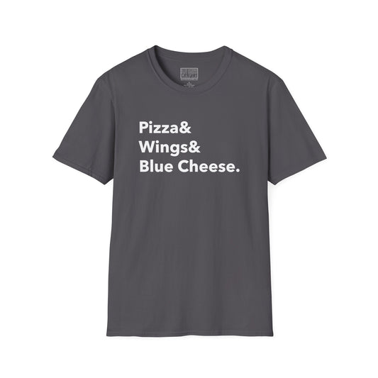 Unisex "The 3 Food Groups" Softstyle T-Shirt