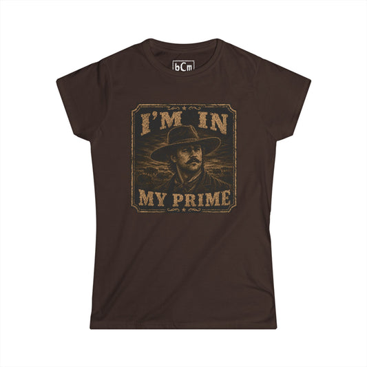 Women's "I'm In My Prime" Softstyle Tee