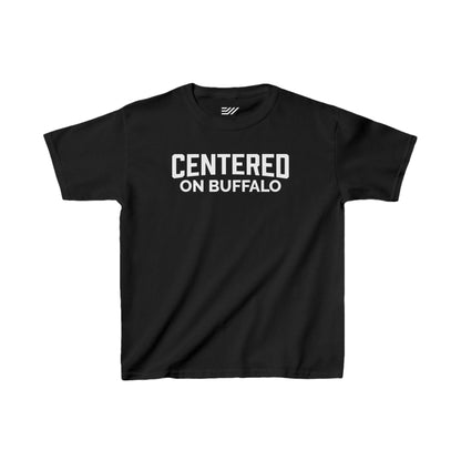 Kids "Centered on Buffalo" Heavy Cotton™ Tee