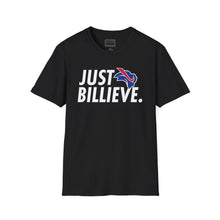 Load image into Gallery viewer, Unisex &quot;Just Billieve&quot; Softstyle T-Shirt
