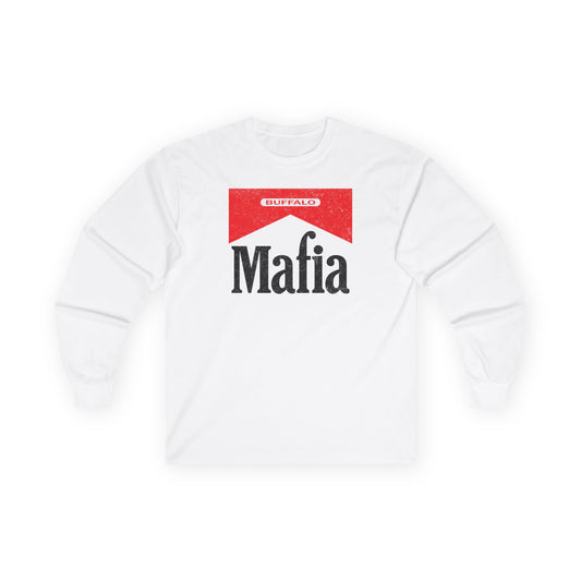 Unisex "Mafia Red" Ultra Cotton Long Sleeve Tee