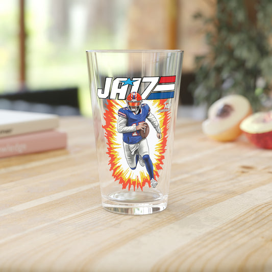 "JA17" Game Day Pint Glass
