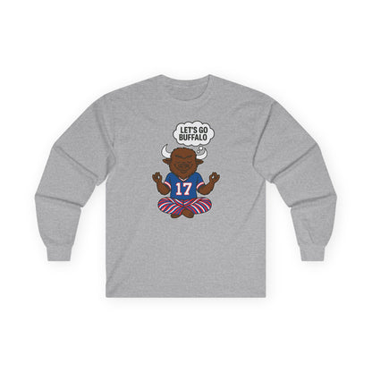 Unisex "Manifest Buffalo" Ultra Cotton Long Sleeve Tee