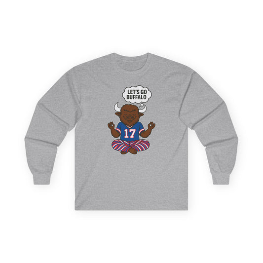 Unisex "Manifest Buffalo" Ultra Cotton Long Sleeve Tee