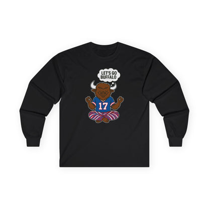 Unisex "Manifest Buffalo" Ultra Cotton Long Sleeve Tee