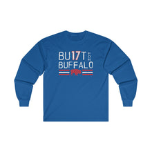 Load image into Gallery viewer, Unisex &quot;Built for Buffalo&quot; Ultra Cotton Long Sleeve Tee
