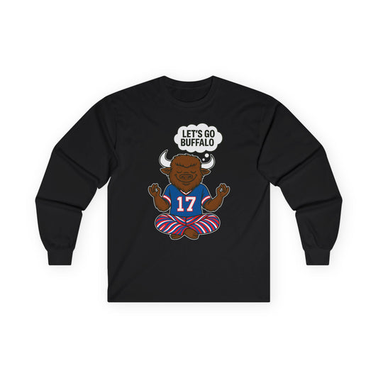 Unisex "Manifest Buffalo" Ultra Cotton Long Sleeve Tee