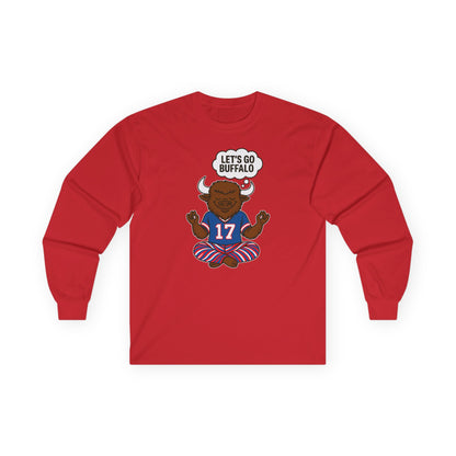 Unisex "Manifest Buffalo" Ultra Cotton Long Sleeve Tee