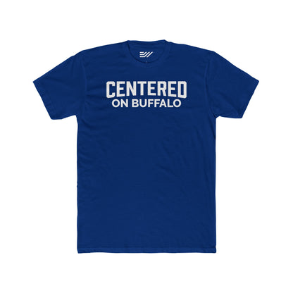 Men's "Centered on Buffalo" Cotton Crew Tee