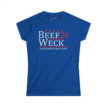 Load image into Gallery viewer, Women&#39;s &quot;Beef on Weck&quot; Softstyle Tee
