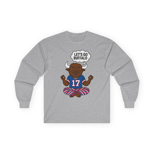 Unisex "Manifest Buffalo" Ultra Cotton Long Sleeve Tee