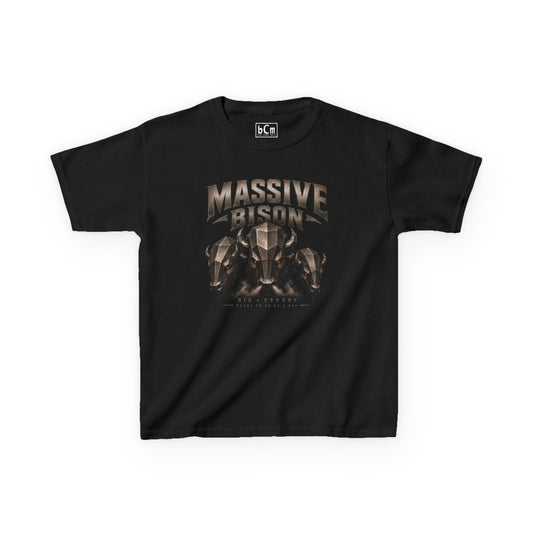 Kids "Massive Bison" Heavy Cotton™ Tee