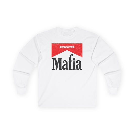 Unisex "Mafia Red" Ultra Cotton Long Sleeve Tee