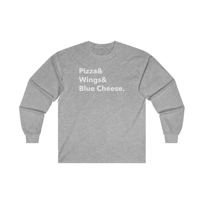 Unisex "The 3 Food Groups" Ultra Cotton Long Sleeve Tee